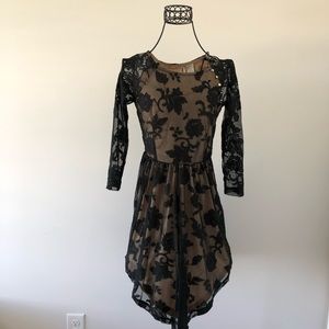 Black mini dress Size S